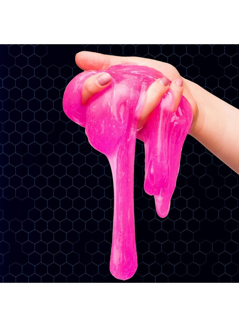 Hinkler - Hinkler Curious Universe Scented Slime Creation Lab - DIY Slime Making Kit includes a 16-page book, slime powders, a slime shaker, stirring stick, and 4 display containers, Fun Scented Slime Projects, Slime Texture Exploration - Image 1