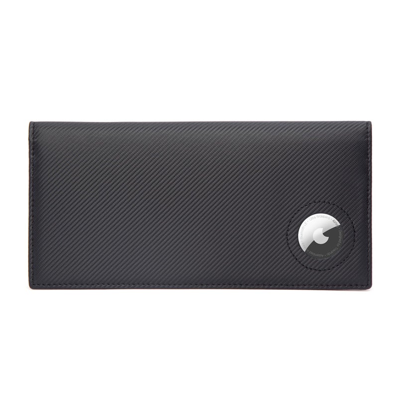 BISON DENIM RFID Bifold Wallets Slim Credit Card Wallet Real Leather Mens Long Wallet with Zipper Coin Pocket (W4470-Orange) - Image 3