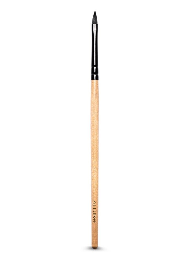 ALLURE Classic Lip Filler Makeup Brush, Bamboo Handle, Tapered Bristles, Precision Application, Professional Makeup Tool - Image 2