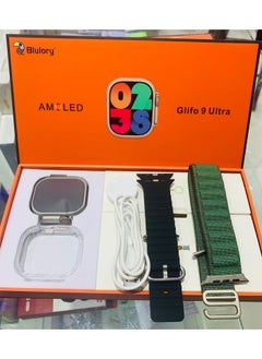 Blulory Glifo 9 Ultra Smartwatch Bluetooth Call Waterproof Sports Fitness Watch