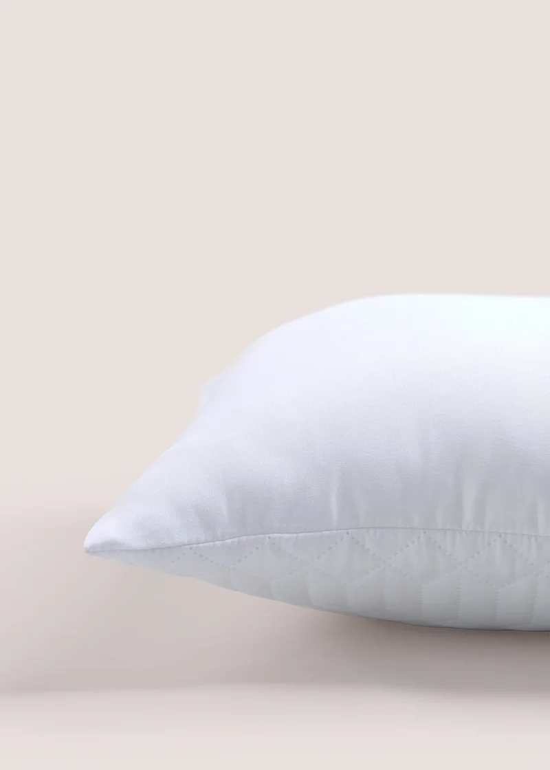 Matalan White Geo Print Pinsonic Cushion (40cm x 40cm)