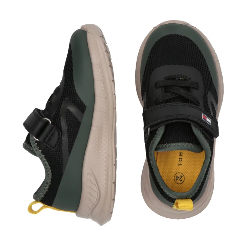 TOMMY HILFIGER Little Low Top Lace Up/Velcro Sneakers