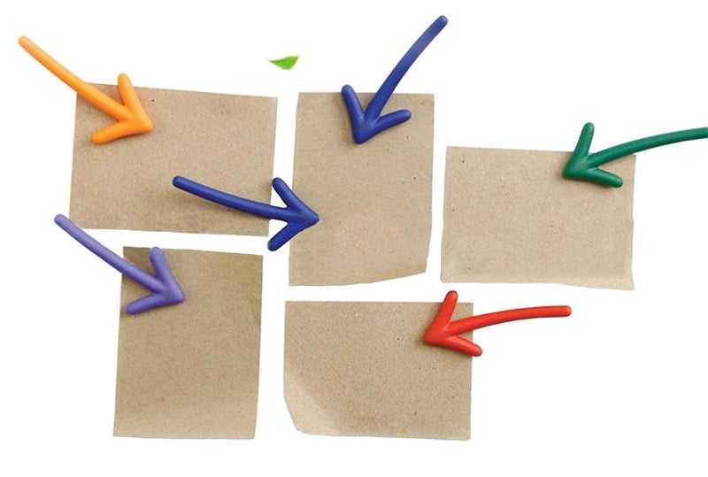 TabEnter Decorative Refrigerator Magnets Perfect Fridge Magnets for House Office Personal Use 12Pcs Arrow