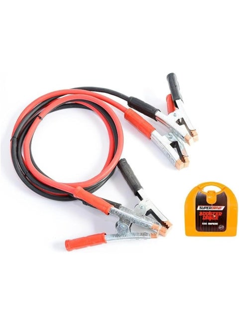 Heavy Duty 600A Jumper Cables for Car Battery with Carry Box