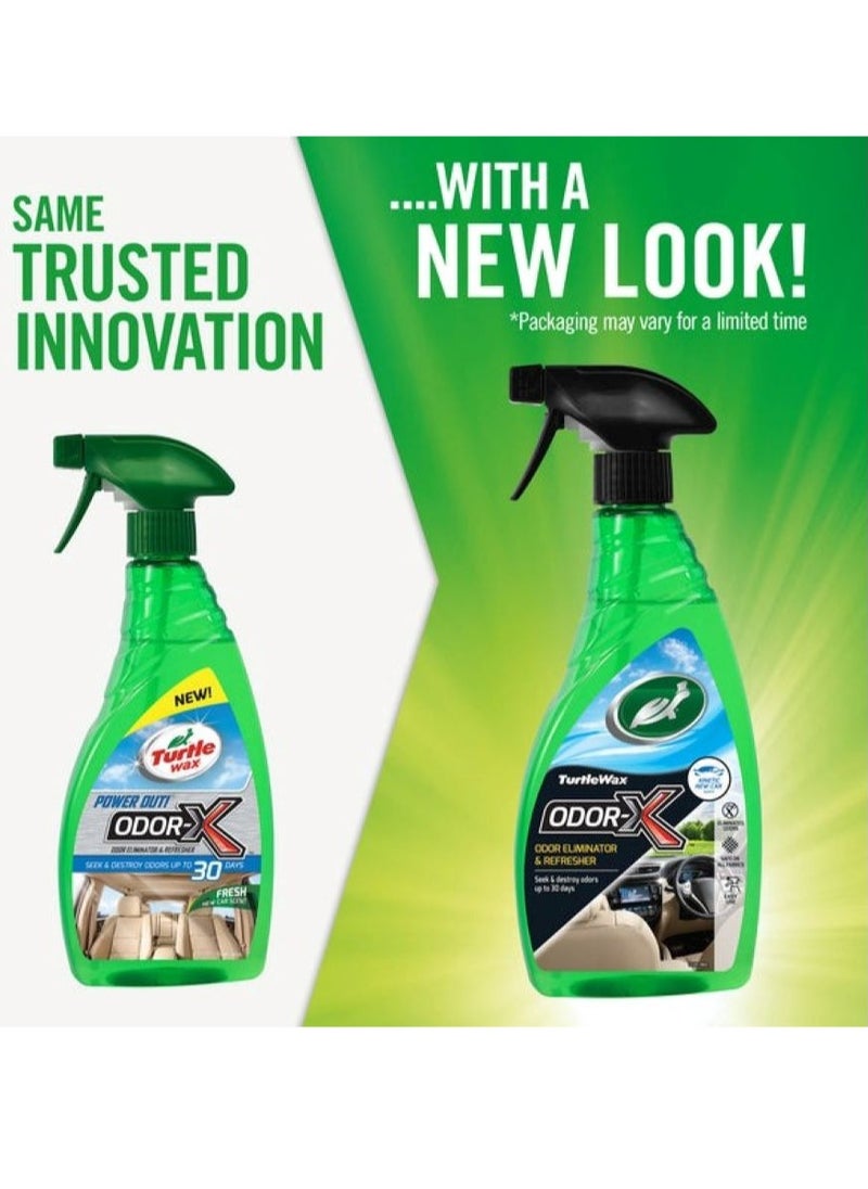 TurtleWax - Car Air Freshener And Odor Eliminator, Long-Lasting Advanced Spray Formula Up To 30 Days, 500 ml. - Image 1