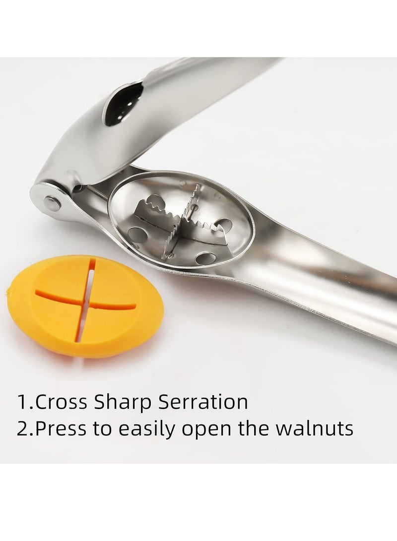 Oasisgalore Stainless Steel Chestnut Cutter Chestnut Peeler，Chestnut Quick Opener Cracker Tool with Bottle Opener - Image 4