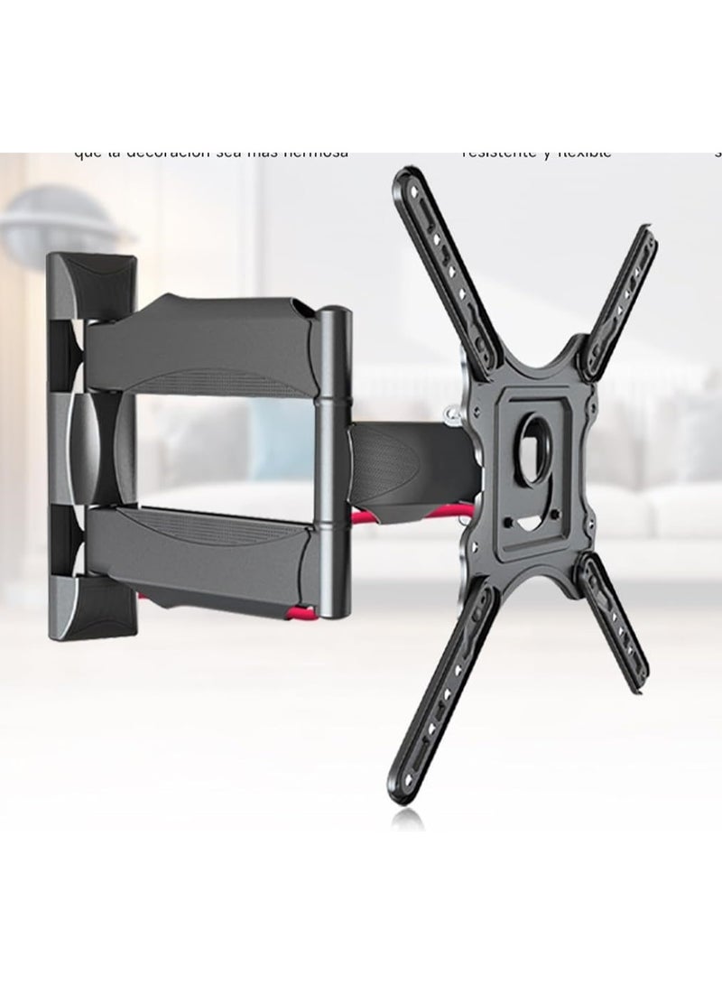 Wall-Mount TV Bracket – Full Motion Swivel & Tilt, Holds up to 32kg, for 32–55 Inch Screens - Image 3