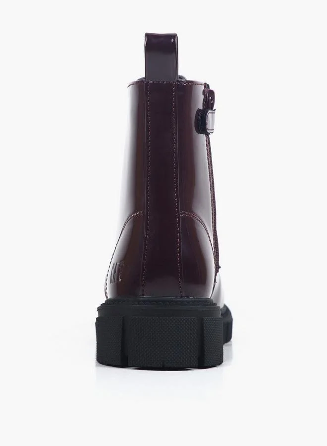جاب Girls ASPEN Lace-Up Ankle Boots