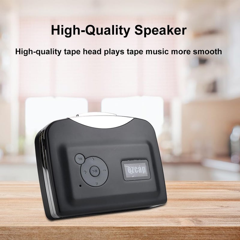USB Cassette Recorder with High Fidelity Stereo and Direct MP3 Conversion to USB - Image 5