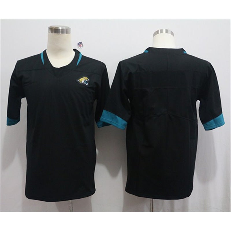 Jaguars Retro Embroidered Rugby Jersey American Jersey Legend Second Generation Short-Sleeved T-Shirt 15 # 21 # 27 - Image 1