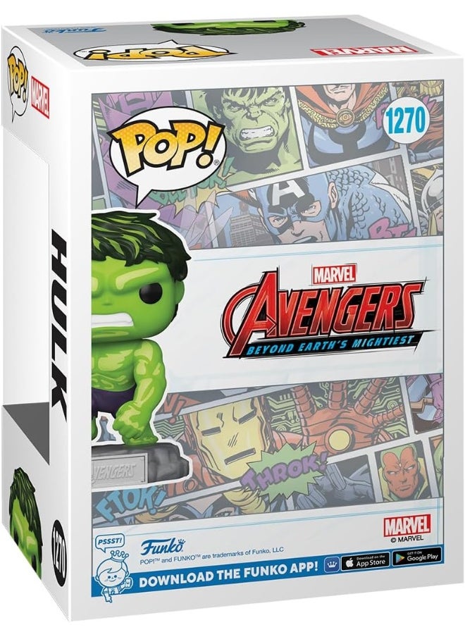 Funko Funko Pop! & Pin: The Avengers: Earth's Mightiest Heroes - 60th Anniversary, Hulk with Pin, Exclusive  - Image 2