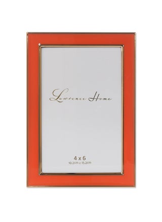 Lawrence Frames Metal and Enamel Picture Frame  Orange  4x6 - pzsku/ZC6D9A7739B9A35C17095Z/45/1749717934/59349d8b-2a13-4eba-a09a-cec5e7080814