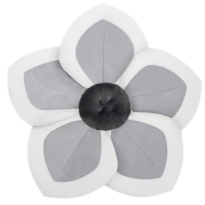 Sundee Baby Bath - Flower Baby Bath Pad Infant Bathtub Mat for Bathtub Tub Sink - Gray2 - Image 1