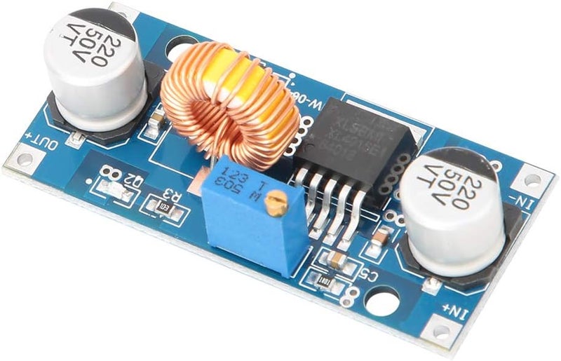 DC DC Converter, XL4015 75W Step Down Power Supply Module Short Circuit Over Temperature Aluminum Heat Sink - Image 3