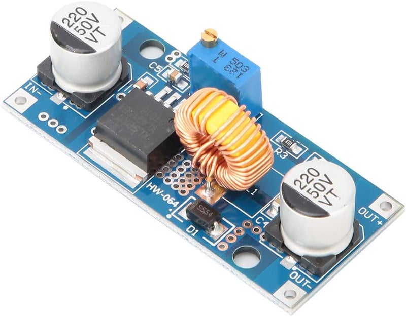 DC DC Converter, XL4015 75W Step Down Power Supply Module Short Circuit Over Temperature Aluminum Heat Sink - Image 2