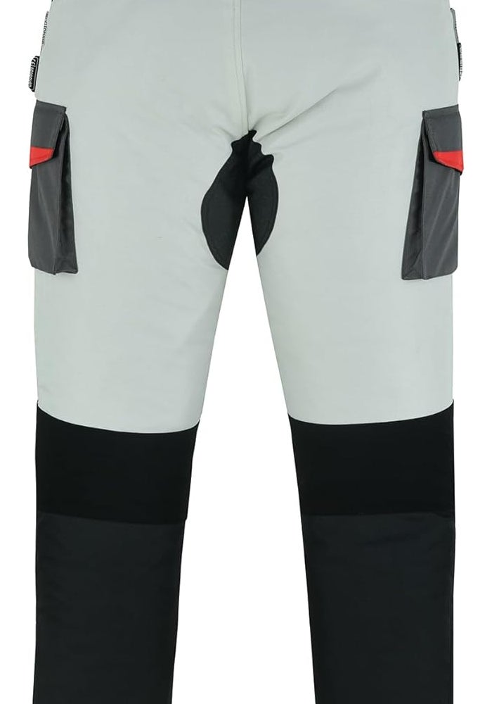 BTR BORN TO RACE Men's Motorcycle Waterproof Textile Cordura Trousers with CE Approved Protection - Image 4