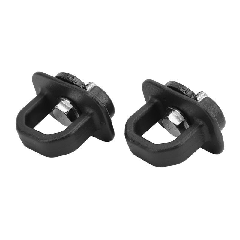2 Pcs Truck Tie Down Anchors 23146899 Alloy Bed Mounted Tie Down Ring Universal for Cars - Image 1