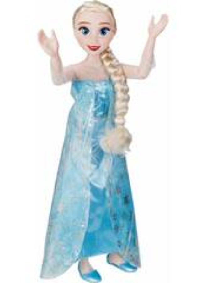 Disney Princess Elsa Doll 32-Inches with Accessories | Fashion Doll | Disney Frozen | Pretend Play | Role Playing Doll | Gift for Kids and Disney Princess Lovers! - Image 1