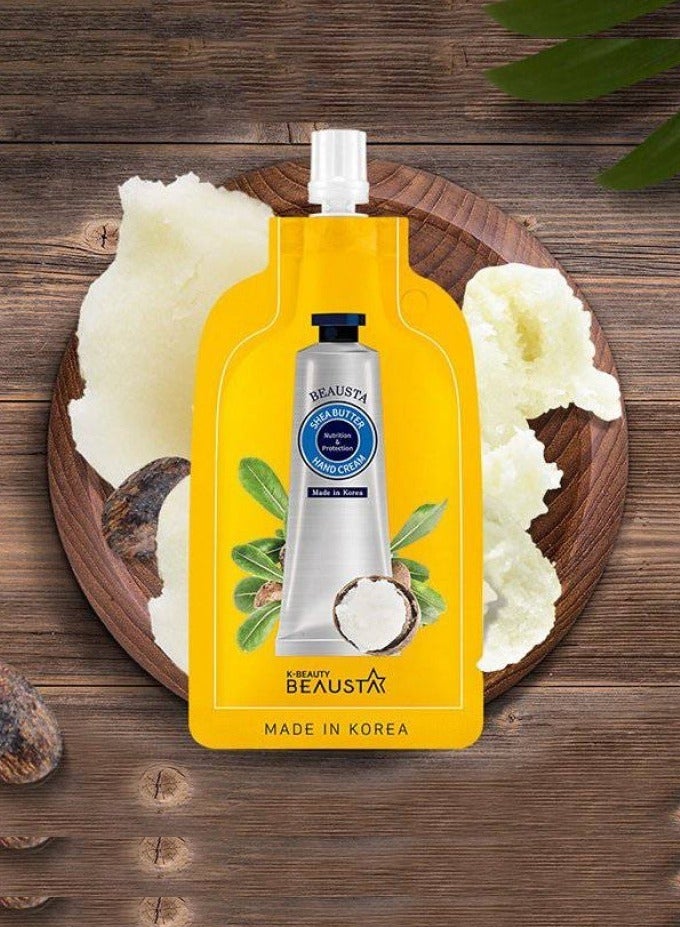 BEAUSTA Korean Moisturizing Shea Butter Hand Cream 20 ml ( 5 Pack ) - Image 2