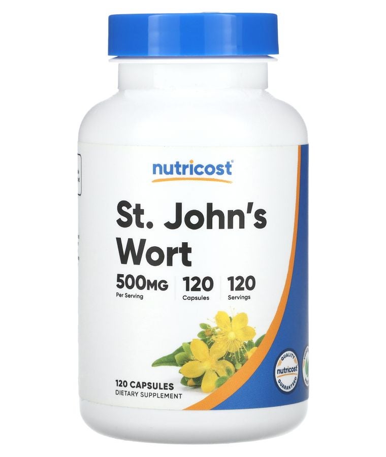 St. John's Wort 500 mg  120 Capsules
