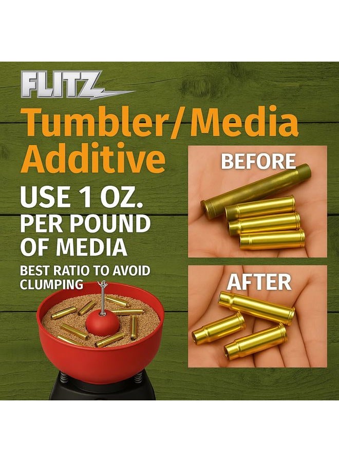 Flitz TA 04806 Tumbler Media Additive, 16 oz. Bottle - Image 2