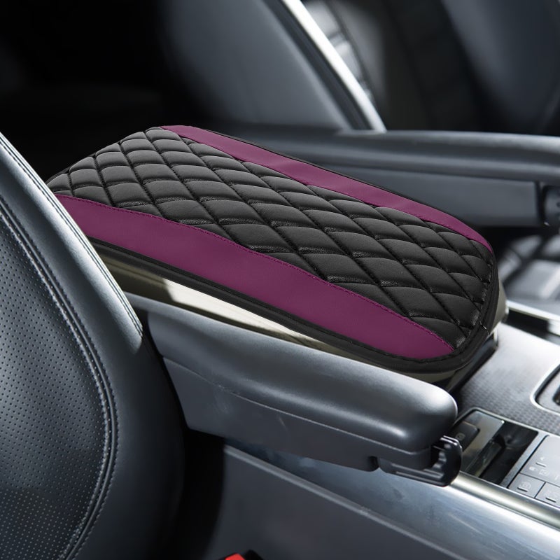 Car Center Console Cover Universal PU Armrest Cover Car Center Armrest Cover Car Decor Accessory - Image 5