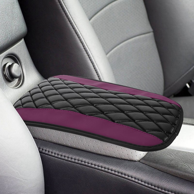 Car Center Console Cover Universal PU Armrest Cover Car Center Armrest Cover Car Decor Accessory - Image 3