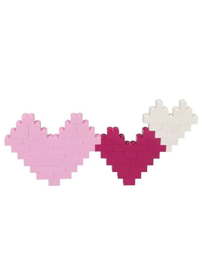 SCS Direct Building Block Friends Pastel Bricks 500 Pcs Bulk Set 10 Colors With 27 Roof Pieces Compatible & Tight Fit With All Major Brands Great For Activity Tables Creativity & School Projects  - Image 5