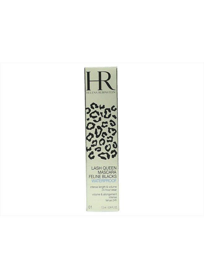 Helena Rubinstein ماسكارا لاش كوين فيلين بلاكس مقاومة للماء رقم 01، أسود داكن، 0.24 أونصة - Image 2