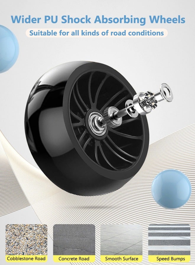 Kids Scooter, Foldable 3 Wheel Toddler with Flash Wheels and Music, Adjustable Kids Kick Scooter for Kids Ages 2-12 Years Old  - Image 4