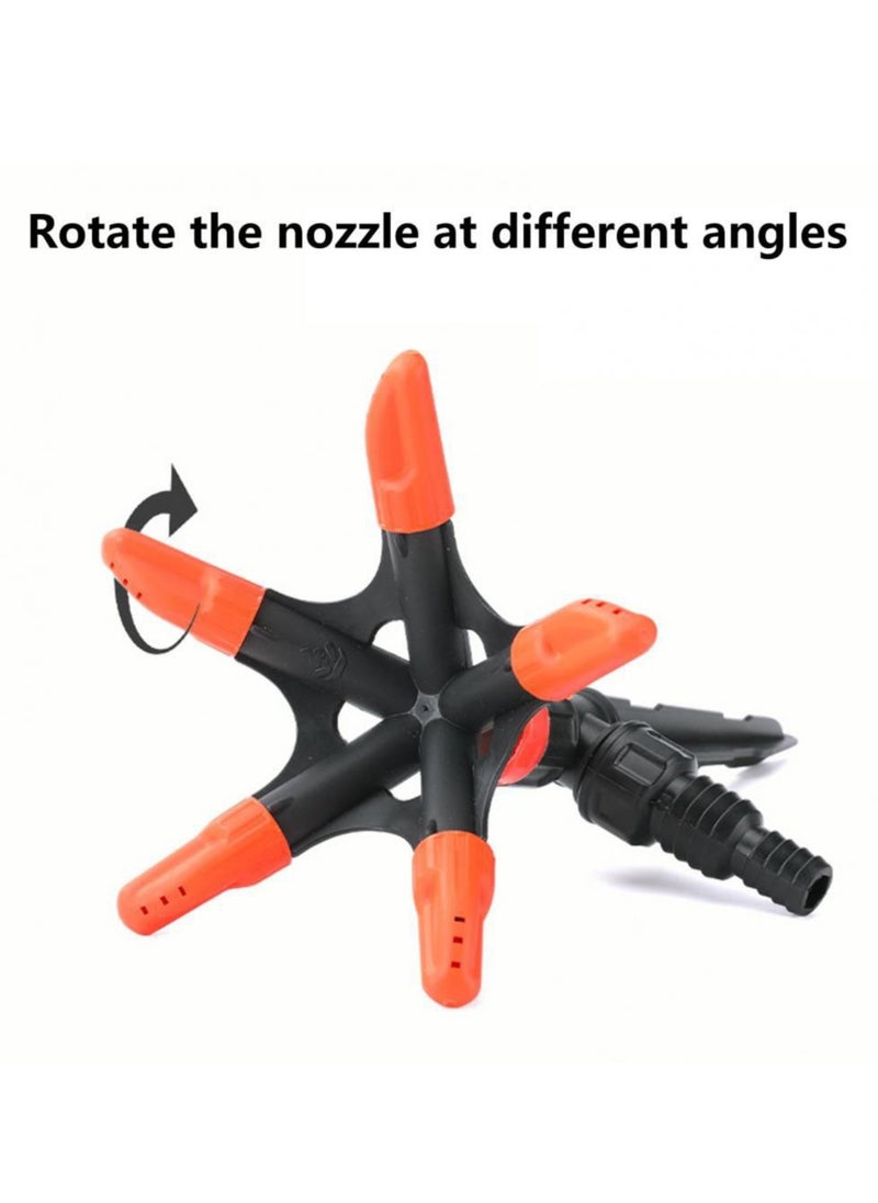 Generic 360°Automatic Rotating Gardens sprinkler 15 Nozzles Redadjustable  - Image 4