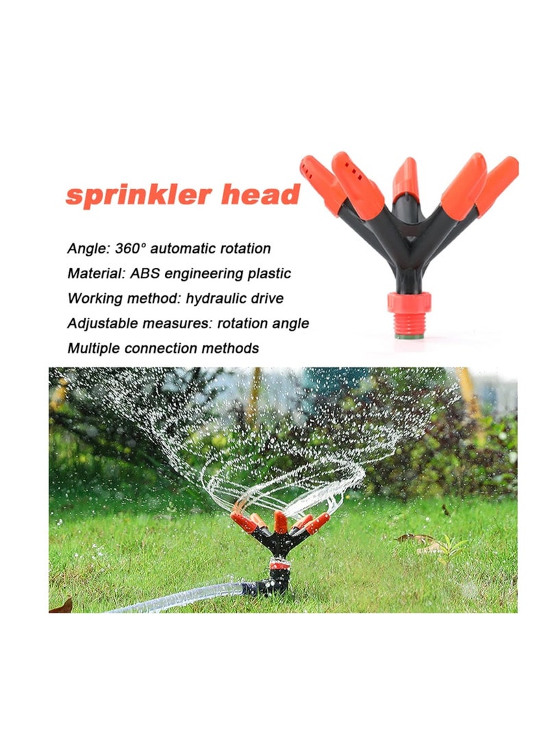 Generic 360°Automatic Rotating Gardens sprinkler 15 Nozzles Redadjustable  - Image 3