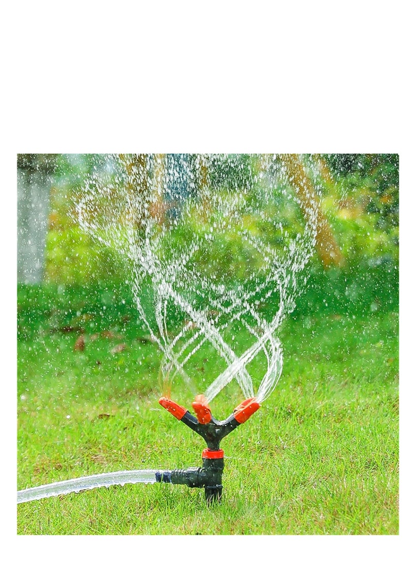 Generic 360°Automatic Rotating Gardens sprinkler 15 Nozzles Redadjustable  - Image 1