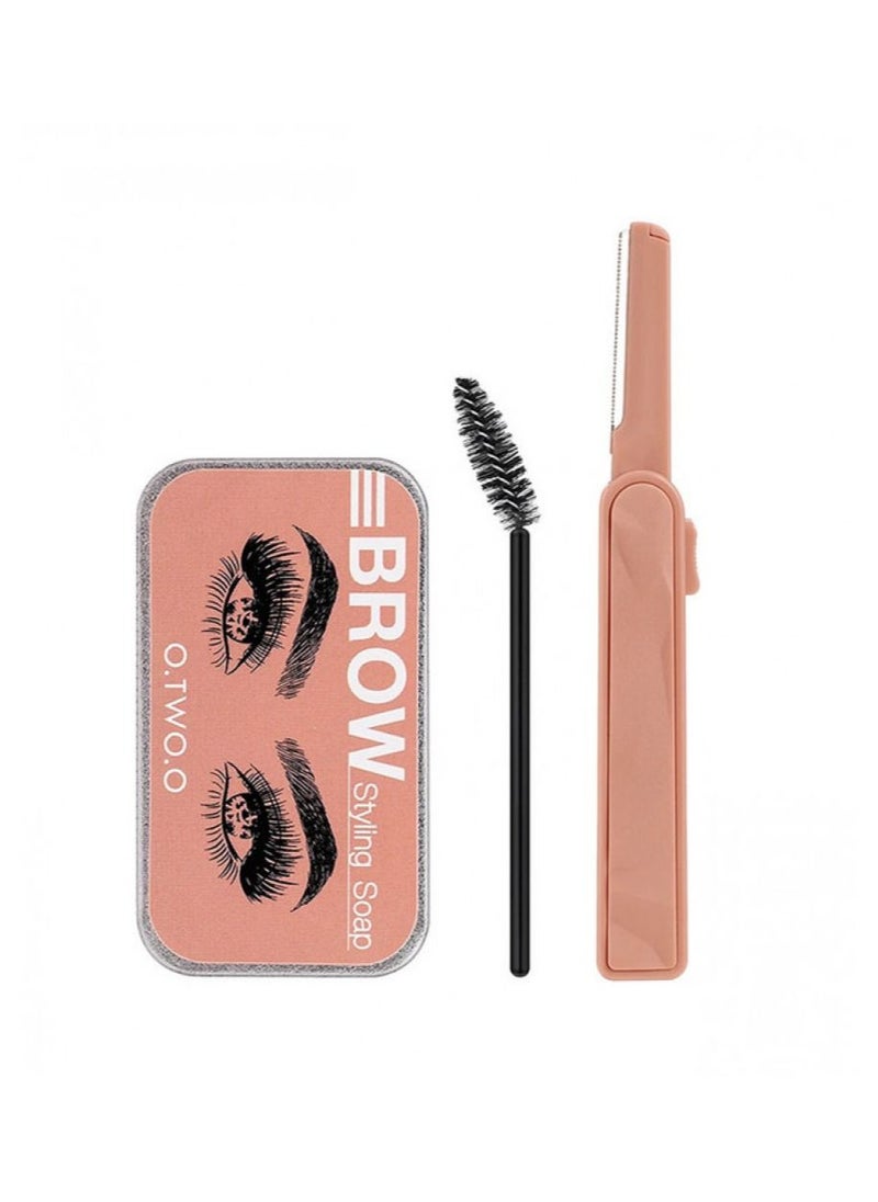O.TWO.O - Clear eyebrow styling soap with The Brow Glow Professional Makeup Eyebrow Gel - Image 1