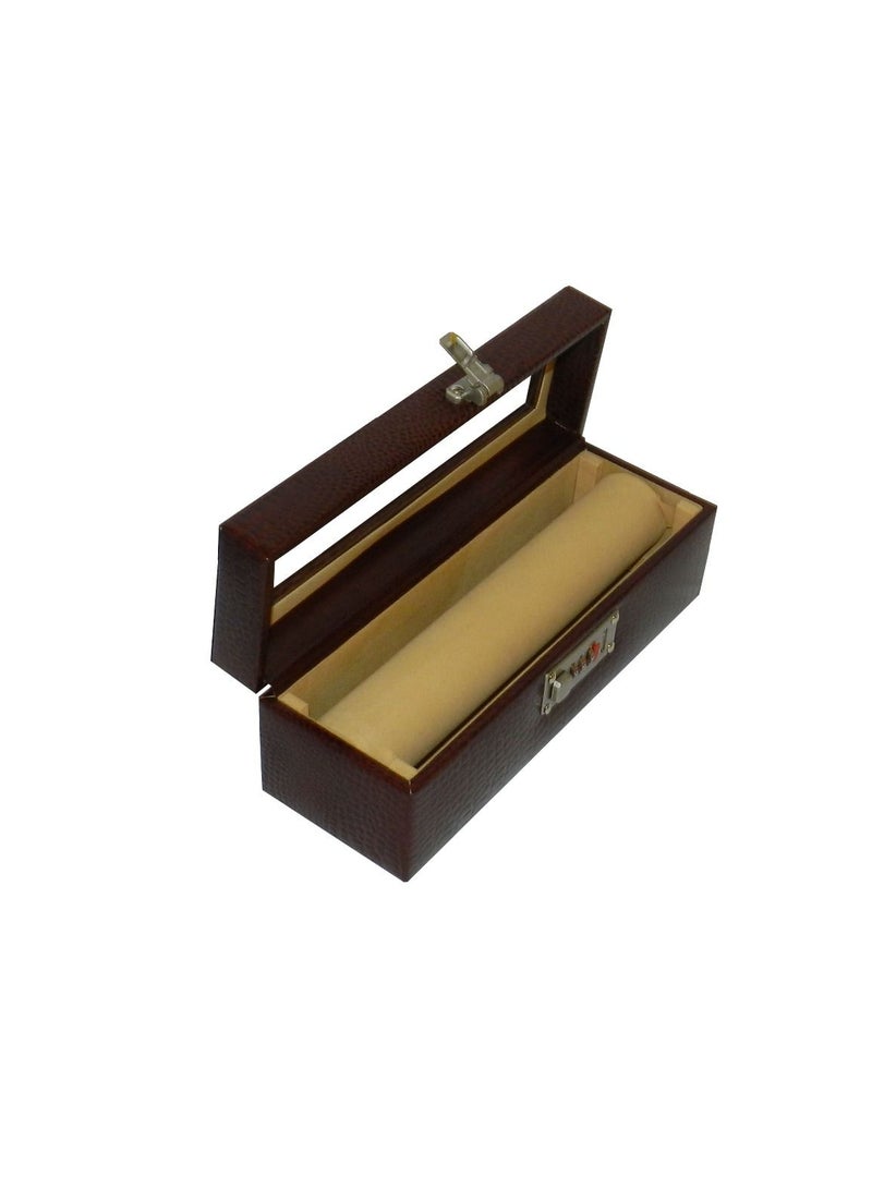 LAVERI LEATHER Laveri Genuine Leather Bracelet Jewelry Box with 1 Removable Rolls - Holder Stores Bracelets, Bangles & Watches Bangle Vanity Box REMOVABLE Vanity Box Removable Vanity Box - Image 5