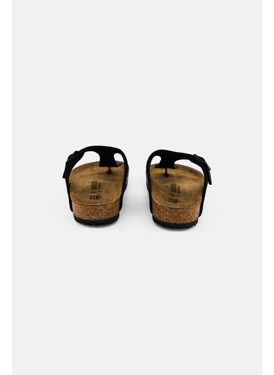 BIRKENSTOCK Kids Girl Slip On Cork Sandals, Multicolor  - Image 4