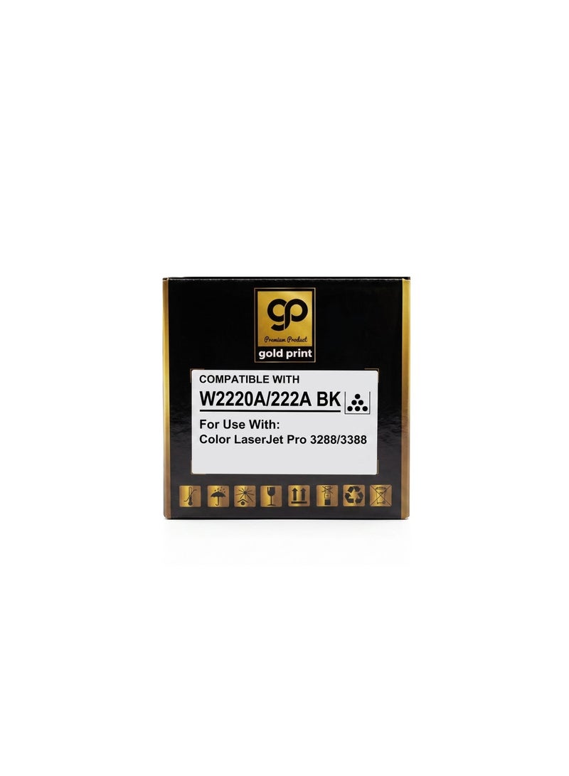 Gold Print Premium Toner Cartridge W2220A/222A Black Compatible For HP Color LaserJet Pro 3288, 33, Toner: Refined toner is infinitely close to original toner to achieve high color printing. - Image 3