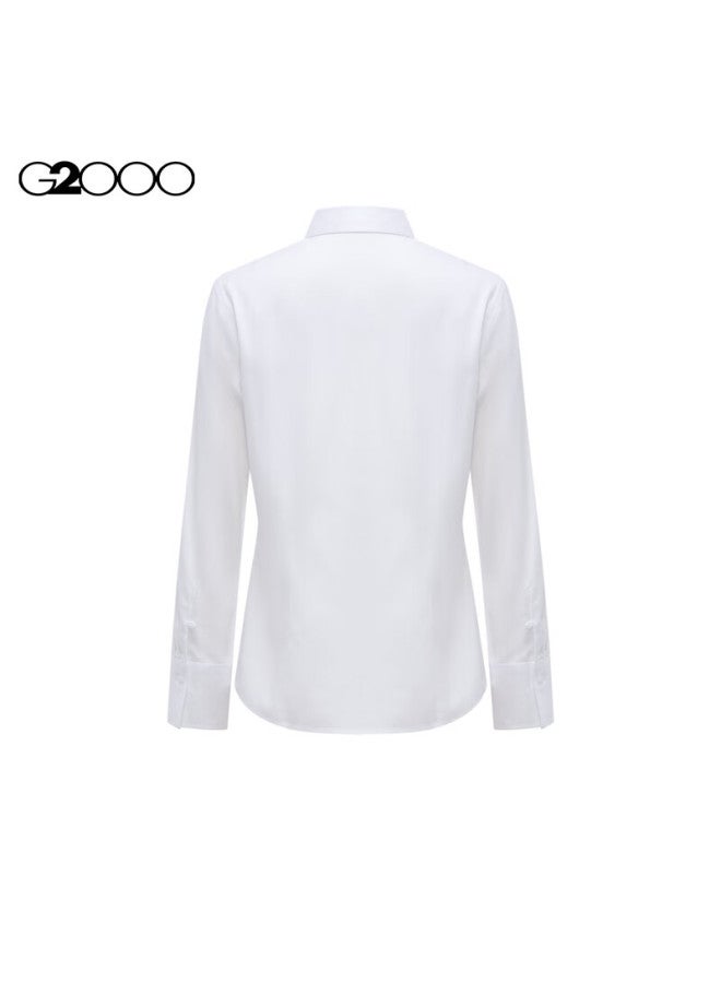 G2000 Women's Clothing, Spring/summer , Long-sleeve Shirt, White, Size 36 - Image 1