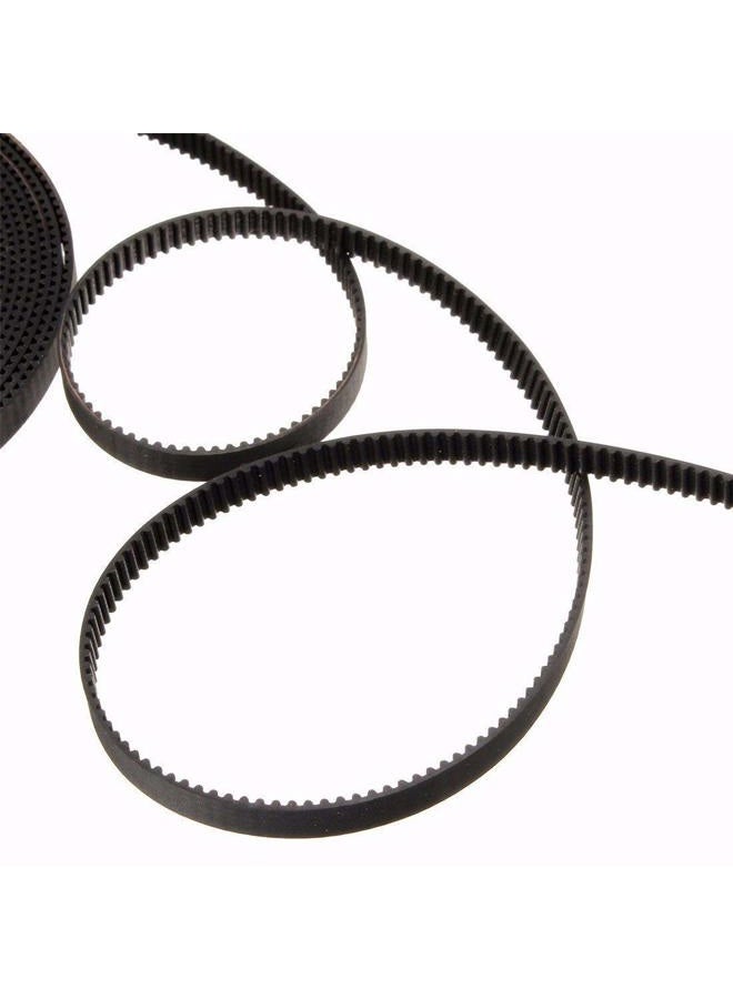Zeelo 3D Printer Timing Belt, 2GT 10mm Width, 3M/ 5M/ 10M Toothed Belt GT2 3D Printer Timing Belt Pulley,10mm Width 2GT Rubber Synchronous Timing Belt for 3D Printer (10m) - Image 4