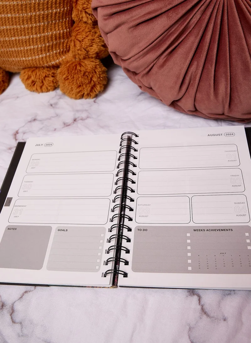 Typo Green Student Planner 2024 Academic