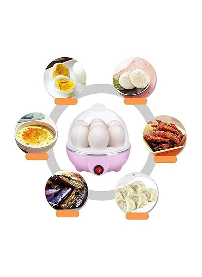 Generic - Rapid Pink  Electric Egg Cooker for Soft Medium Hard-Boiled Eggs Boiler Capacity 1 to 7 Eggs with Auto Shut-Off Great Kitchen Gift Appliance - Image 1