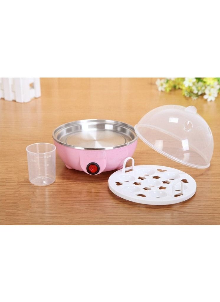 Generic - Rapid Pink  Electric Egg Cooker for Soft Medium Hard-Boiled Eggs Boiler Capacity 1 to 7 Eggs with Auto Shut-Off Great Kitchen Gift Appliance - Image 1