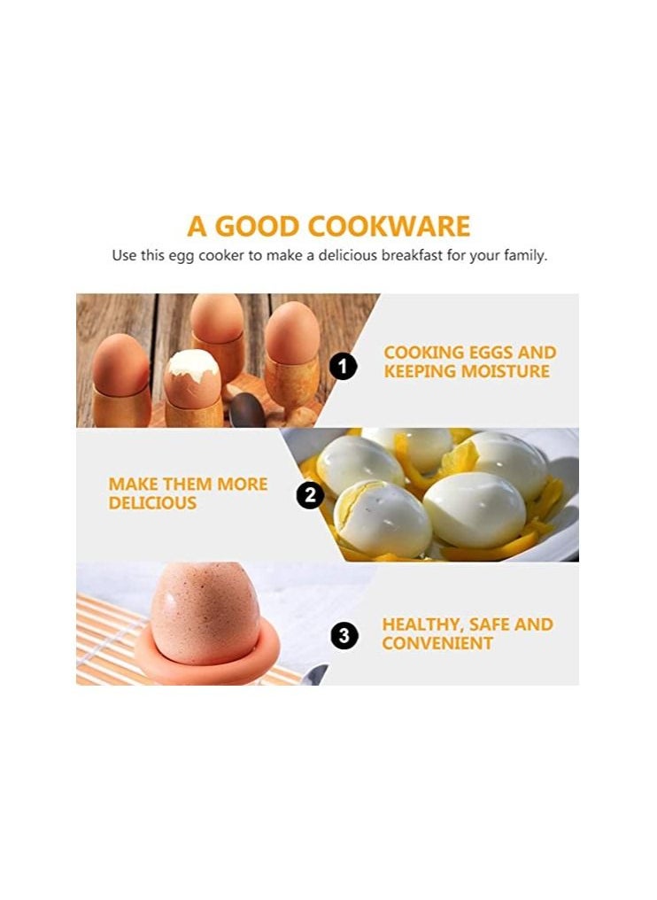 Generic - Rapid Pink  Electric Egg Cooker for Soft Medium Hard-Boiled Eggs Boiler Capacity 1 to 7 Eggs with Auto Shut-Off Great Kitchen Gift Appliance - Image 1