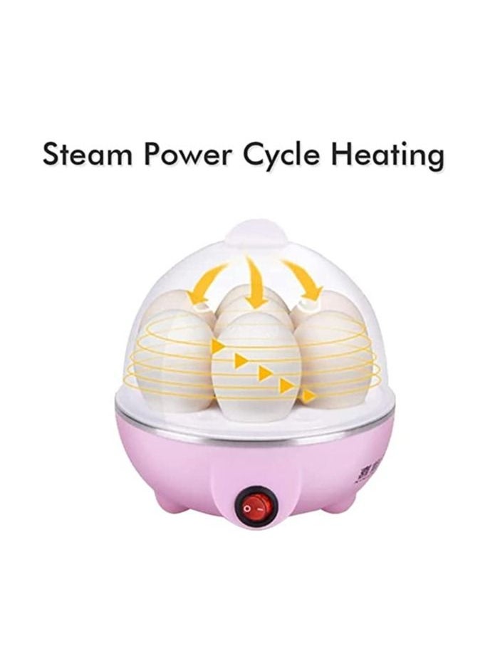 Generic - Rapid Pink  Electric Egg Cooker for Soft Medium Hard-Boiled Eggs Boiler Capacity 1 to 7 Eggs with Auto Shut-Off Great Kitchen Gift Appliance - Image 1