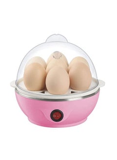 Rapid Pink  Electric Egg Cooker for Soft Medium Hard-Boiled Eggs Boiler Capacity 1 to 7 Eggs with Auto Shut-Off Great Kitchen Gift Appliance
