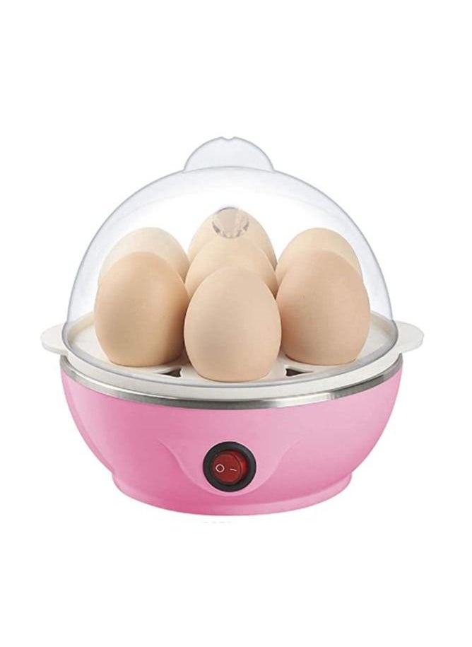 Generic - Rapid Pink  Electric Egg Cooker for Soft Medium Hard-Boiled Eggs Boiler Capacity 1 to 7 Eggs with Auto Shut-Off Great Kitchen Gift Appliance - Image 1
