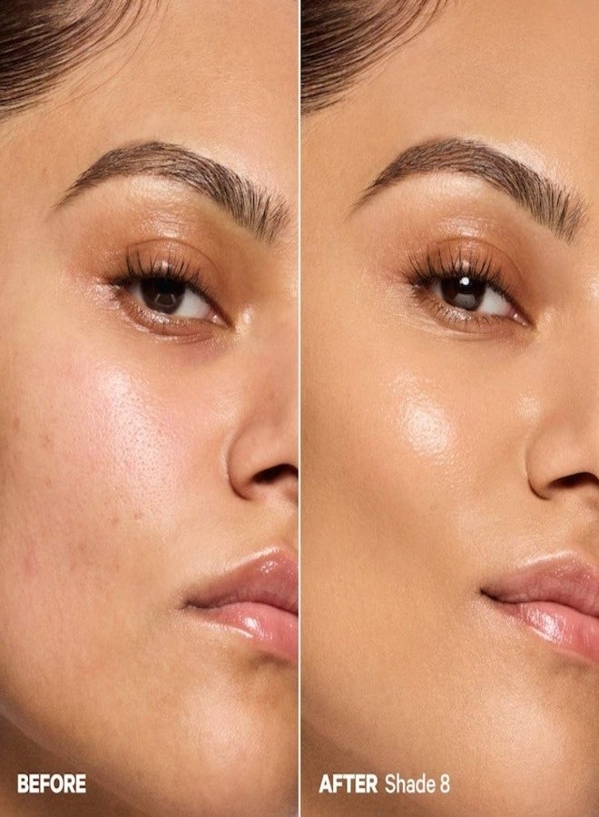 MILK MAKEUP Hydro Grip 12-Hour Hydrating Gel Skin Tint – Shade 8 - (Medium, Neutral to Warm) | Long-Wear, Buildable Coverage, Natural Dewy Finish, 35 ml - Image 3