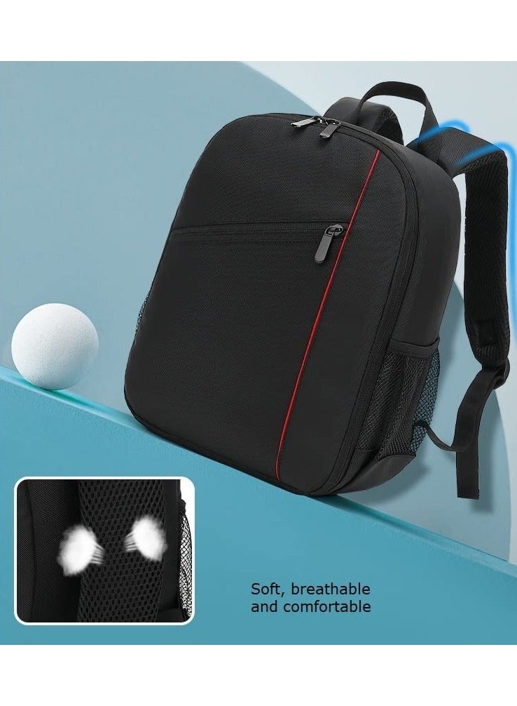 general Convertible DSLR Camera Backpack (Black/Orange) – Waterproof, Adjustable Fit with Padded Straps, Unisex Design, Ideal for Outdoor Adventures, Trekking, and Hiking - Image 3