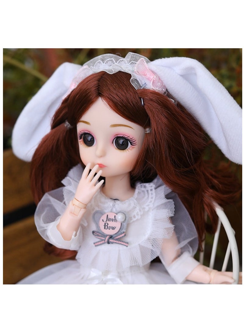 EHOME 30cm Barbie Doll Toy Girl Dress up Doll Snow White  - Image 2