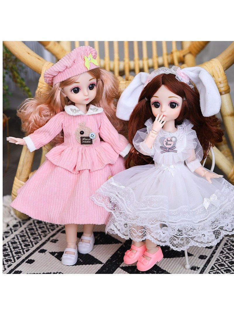 EHOME 30cm Barbie Doll Toy Girl Dress up Doll Snow White  - Image 4